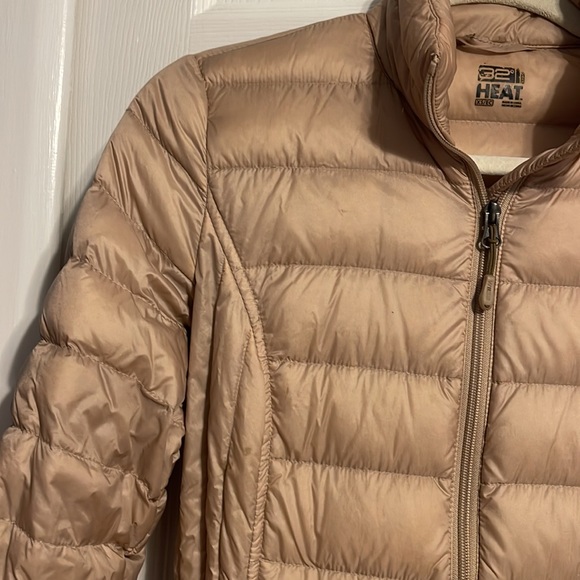 32 Degrees ultra light down zipper jacket in metallic taupe size XS - Picture 5 of 12